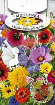 Mieszanka kwiatów wabiących motyle