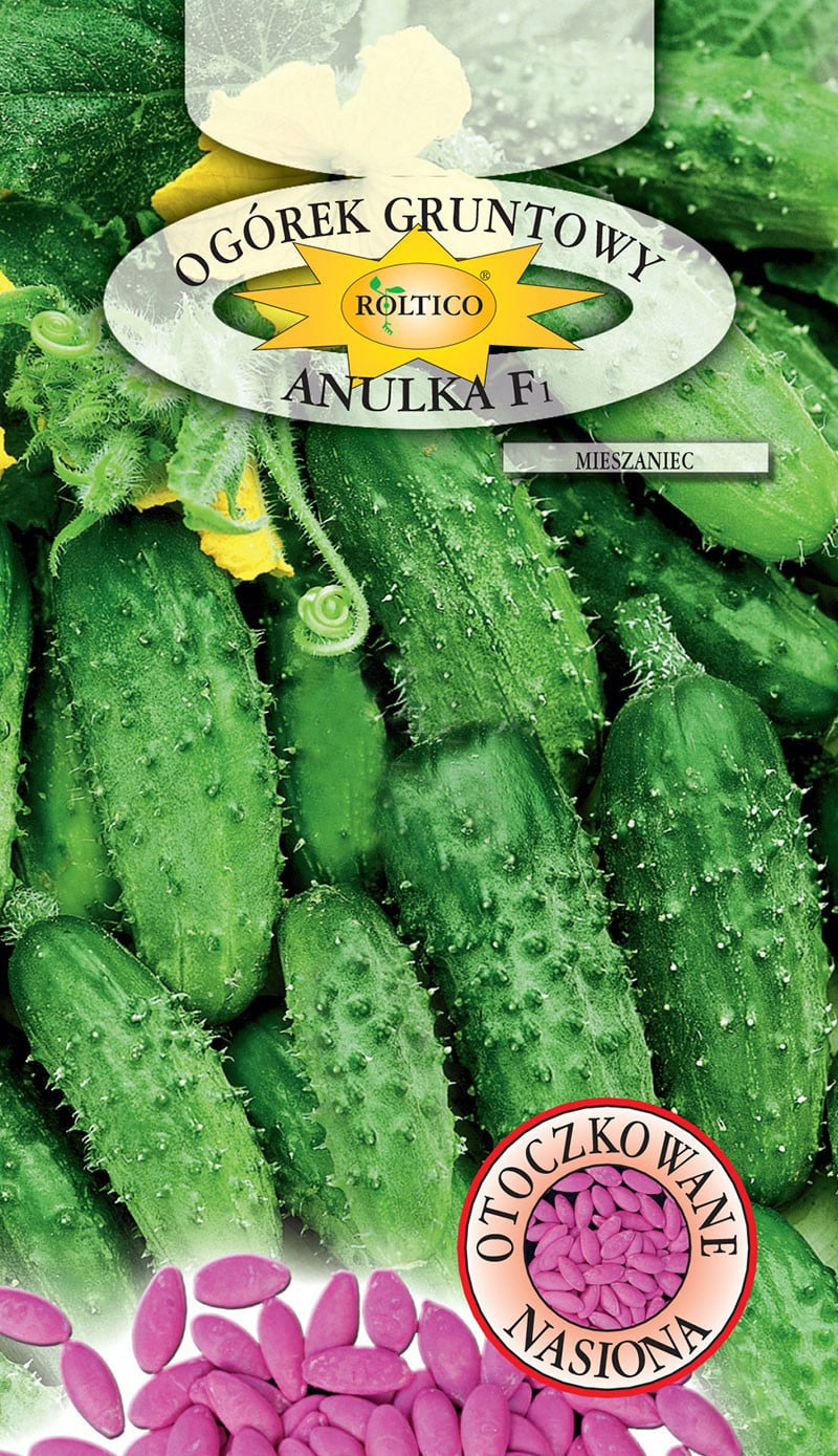 Ogórek gruntowy Anulka - mieszaniec F1