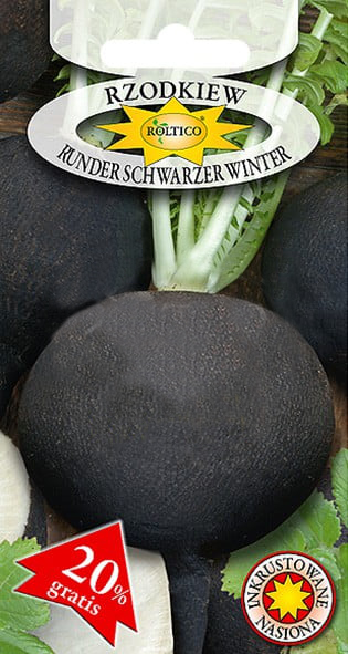 Rzodkiew Runder Schwarzer Winter